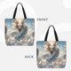 thumbnail image 2 of Easygdp Cool Cloud White Dragon Bolsa Tote para Mujer, Bolso de Hombro para Trabajo, Playa, Viajes, Compras y Supermercado, 2 of 7
