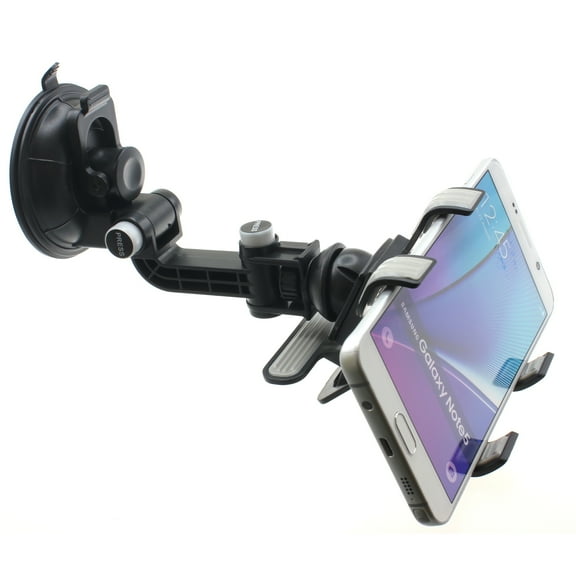 Dash Car Mount for Samsung Galaxy Z Fold4 Phone - Windshield Holder Cradle Rotating Dock W5A Compatible With Galaxy Z Fold4 Model