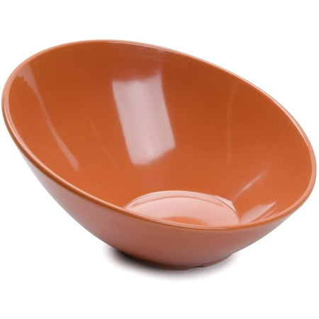 

G.E.T. Heavy-Duty Angled Serving Bowl 1 Quart (Oval) Pumpkin