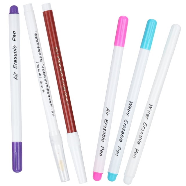 Water Erasable Pen, Fabric Marker Fabric For Handicraft Needlework For DIY Drawing Lines Patterns
