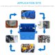 thumbnail image 2 of Caja de conexiones de cable de alimentación con conector JST para exteriores, 4 unidades, dispositivo de protección eléctrica de PVC, 2 of 6