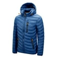 thumbnail image 4 of Vedolay Jackets for Men Winter Jacket Outwear Mens Overcoats Casual Thicken Coats Blue,4XL, 4 of 4