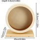thumbnail image 4 of Hamster wheel, silent running wheel, accessories for hamsters, hedgehogs, toys, small animals, exercise, 4 of 5