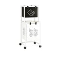 thumbnail image 2 of Amzcrzy Plastics Storage Basket Multi Tiered Laundry Hamper with Sorting Bins Space-Saving Clothes Organizer for Bathroom Laundry Room Balcony Multi Compartment Dirty Clothes Storage Rack, 2 of 6