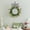 F, variant on All-Season Artificial Greenery Wreath - 11.8in Spring Winter Faux Wreath, for Indoor Outdoor Door Wall Home Decor A