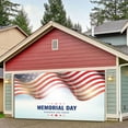 Memorial Day Garage Door Decoration Garage Door Banner Mural Cover 7 X