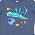 thumbnail image 4 of Inktastic Stegosaurus Space Dinosaur with Stars and Planet Boys or Girls Baby T-Shirt, 4 of 5