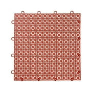 Armadillo Tile, 12" x 12", Red Clay, 9 per Pack