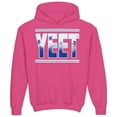 thumbnail image 5 of Main Event Jey Uso Yeet Bloodline Pink Kids Youth Pullover Hoody Sweatshirt, 5 of 6