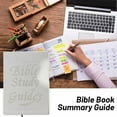 thumbnail image 2 of 66 Page Scripture Journal Planner for Christians, Guided Note Taking, Personal Reflection, Group Study Guide (White), 2 of 6