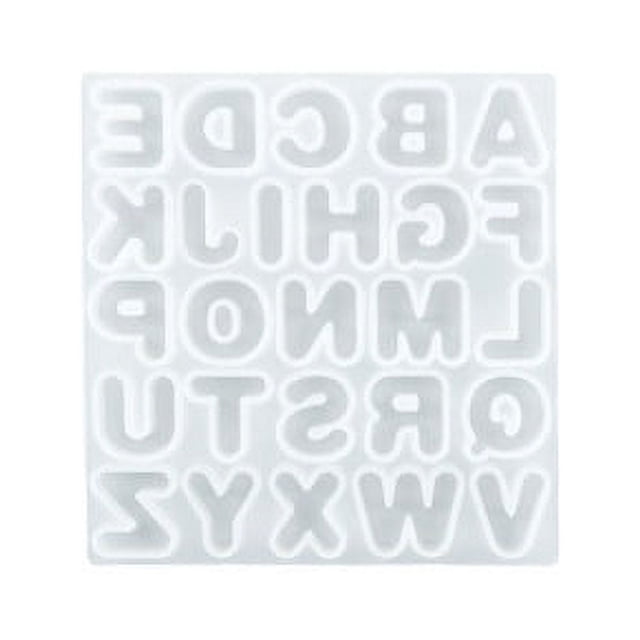Moldes de Resina con Letras YONGSHENG Molde de Fundición Epoxi con Números de Silicona Pequeños