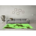 thumbnail image 3 of Ahgly Company Indoor Rectangle Abstract Green Modern Area Rugs, 5' x 7', 3 of 4