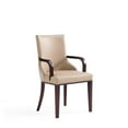thumbnail image 5 of Manhattan Comfort Shubert 19.75" Faux Leather Dining Chair in Tan (Set of 8), 5 of 10