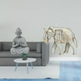 thumbnail image 2 of Escultura De Buda De Madera Con Elefante Sun Wukong, Tallada A Mano, Figura Coleccionable En Miniatura Para Decoración De Escritorios De Hoteles, Patios Y Jardines., 2 of 8