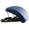 Carex Upeasy Adjustable Foam Wheelchair Seat Assist Cushion, Navy Blue