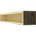 thumbnail image 5 of Ekena Millwork 4"H x 4"D x 48"W Hand Hewn Faux Wood Fireplace Mantel, Natural Ash, 5 of 15