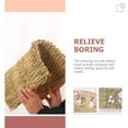 thumbnail image 2 of 5Pcs Woven Bed Mat for Rabbits Natural Grass Woven Mat Small Animal Bedding Nest, 2 of 8