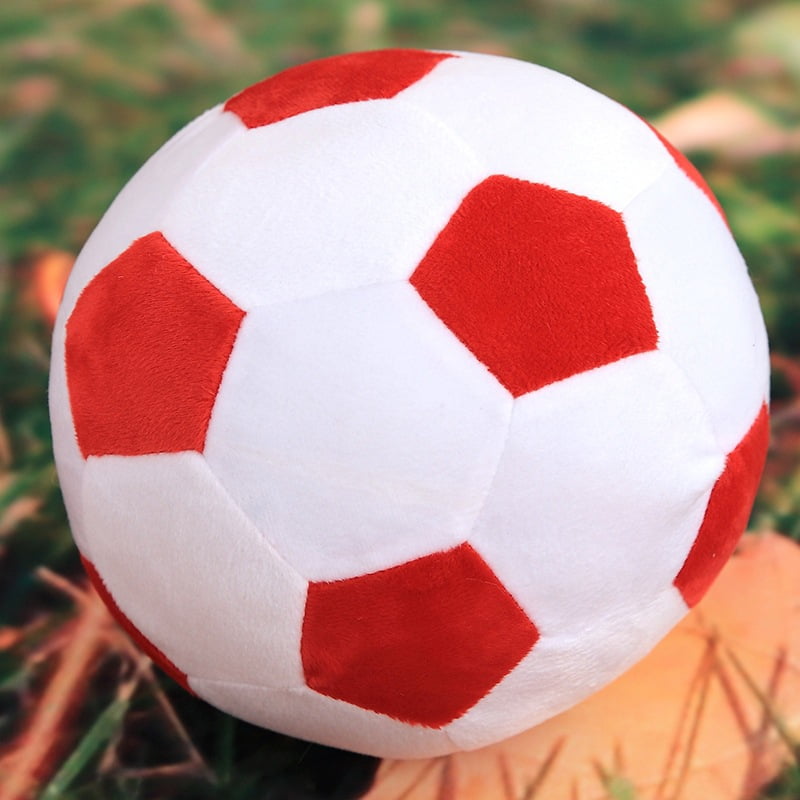 Soccer Ball Pillow StuffedPlush Baby Soccer Ball Soft Durable Soccer