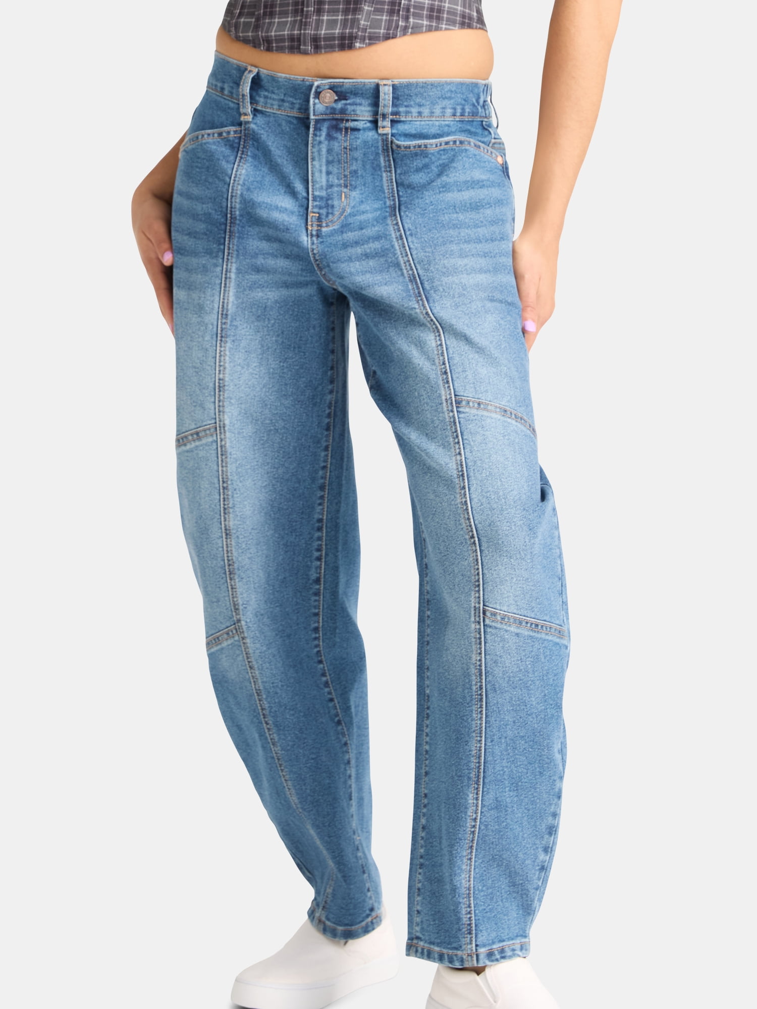 Madden NYC Highrise Barrel Jean, Womens