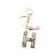 thumbnail image 1 of Llavero Accesorios para bolso Accesorios lindos Llavero Damas Iniciales Llavero Bolso de mujer Colgante, 1 of 2