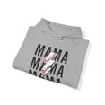 thumbnail image 4 of Baseball Mama Mom Mothers Day Hoodie, Gifts, Hooded Sweatshirt, 4 of 4