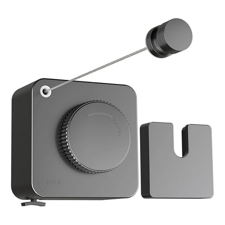 BTideas Retractable Clothesline, Stainless Steel Wall Mounted Drying Rack for Indoor & Outdoor Use