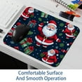 thumbnail image 6 of Santa Claus Square Desk Pad Mouse Mat Gaming Mousepad, 8.3x9.8 Inch, Non-Slip Rubber Bottom, Printed, Suitable for Office and Gaming, 6 of 6