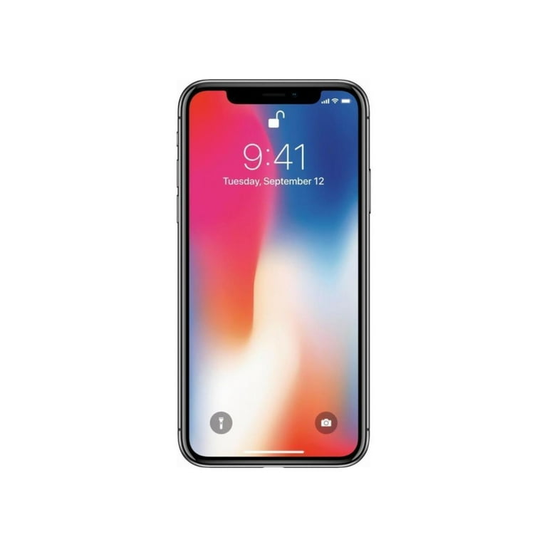 Restored Apple iPhone X 64GB Space Gray (A1865) Unlocked Cell