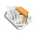 thumbnail image 4 of Bandeja de resistente, accesorio para fregadero de molienda húmeda pequeño, bandeja de recolección de agua con rejilla ., 4 of 8