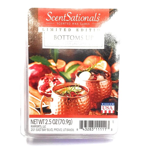 Scentsationals Fall 2019 Limited Edition Scented Wax Cubes, 2.5 OZ (Bottoms Up)