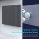 thumbnail image 5 of Estuche para teléfono rotatorio a prueba de agua sin perforaciones Soporte para teléfono inteligente para baño con pantalla táctil Hugtrwg Para estrenar, 5 of 6