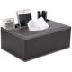 thumbnail image 1 of Pu Leather Household Office Rectangular Tissue Box With Remote Control Storage Organizer Box - Elegant And Stylish Home Napkin Holder Desktop Tissue P, 1 of 5