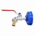 thumbnail image 3 of Robinet avec Adaptateur de Robinet pour Réservoir IBC Robinet en Alliage de 1/2 Po, 3 of 5