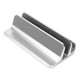 thumbnail image 4 of Soporte Del Ordenador Portátil Vertical Plateado Aleación De Aluminio de Una Pieza de Moldeo de Silicona Pad Regulable Base Titular de la Computadora Portátil para el Hogar, 4 of 8