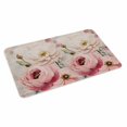 thumbnail image 2 of Pink White Spring Floral Door Mat&nbsp;Indoor Outdoor Entrance, Non Slip Small Rug for Kitchen Bathroom Entryway Rug, Vintage Flowers Watercolor Washable Doormat Floor Mat 16x24 Inch, 2 of 8