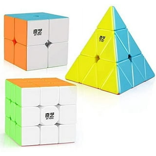  Vdealen Speed Cube Set, 2x2 3x3 4x4 5x5 Stickerless Speed Cube  Bundle- Bright Magic Cube Pack, Smooth Cube Puzzle with Gift Packing Games  Toy : Toys & Games
