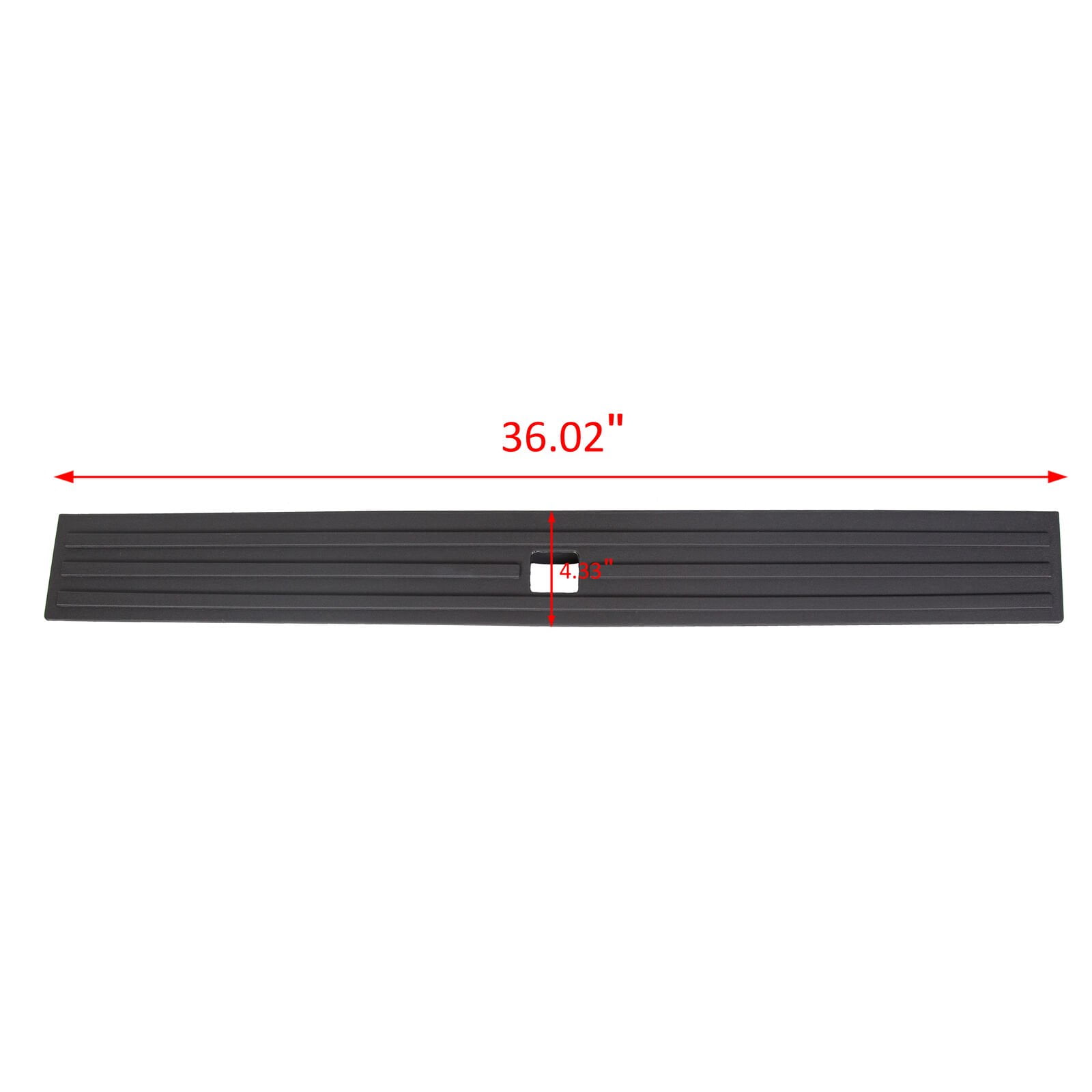 Kojem Tailgate Cap Molding Trim for 2015-2019 Ford F150 Replace for FL3Z9940602B with Release Button