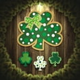 thumbnail image 6 of Uuowzo St Patricks Day Door Banner St.Patrick’s Day Porch Irish Shamrock Front Porch Banner St.Patrick Day Yard Sign Front Door Hanging Banner for St.Patrick’s Day Decorations Outdoor Indoor, 6 of 6