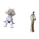thumbnail image 5 of Estatua de nórdico y dama tribal africana, figura decorativa para estantería, escritorio, sala de estar, dormitorio, hogar, adorno de inaug, 5 of 8