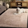 thumbnail image 3 of Safavieh Easy Care Karima Solid Machine Washable Area Rug, Pink, 6' x 6' Square, 3 of 11