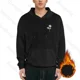 thumbnail image 4 of Rosa Sudadera con capucha de terciopelo para hombre, sudadera con capucha estampada, sudadera unisex, sudadera con capucha de manga larga, talla M-3XL, 4 of 5