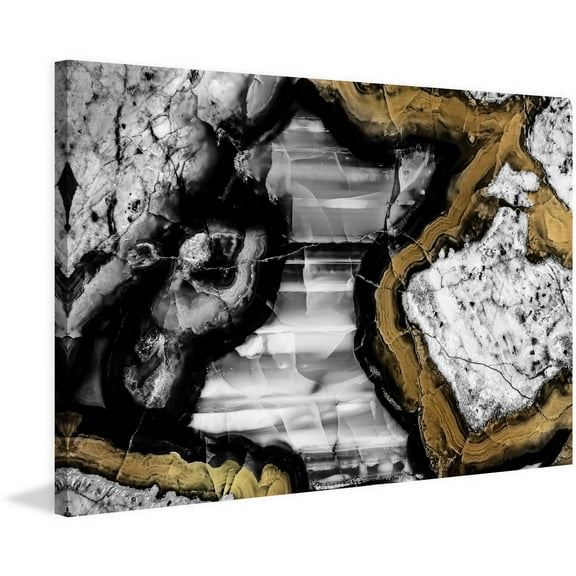Marmont Hill "Center Caving" Painting Print on Wrapped Canvas