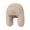 Beige, variant on Mosey Women Winter Imitation Mink Lei Feng Hat Solid Color Plush Hat Thickened Warm Ski Coldproof Earflap Hat