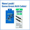 thumbnail image 5 of onn 12' 3.5 mm AUX Cable, 5 of 10