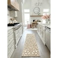 thumbnail image 2 of My Texas House Irongate 1'11" X 7'6" Driftwood Damask Runner Rug, 2 of 9