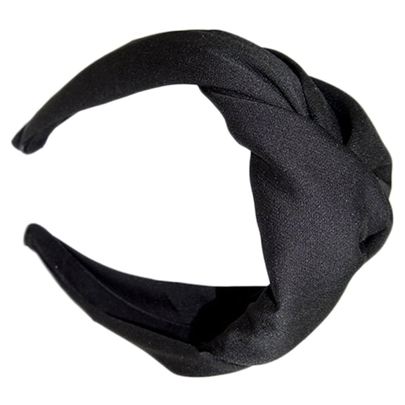 ULTNICE Woman Black Wide Hair Hoop Fashion Headband with Fine Workmanship
