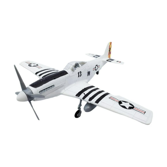 1:48 Scale USA Fighter Building Kits Desk Decoration Assemble Aircraft Model white