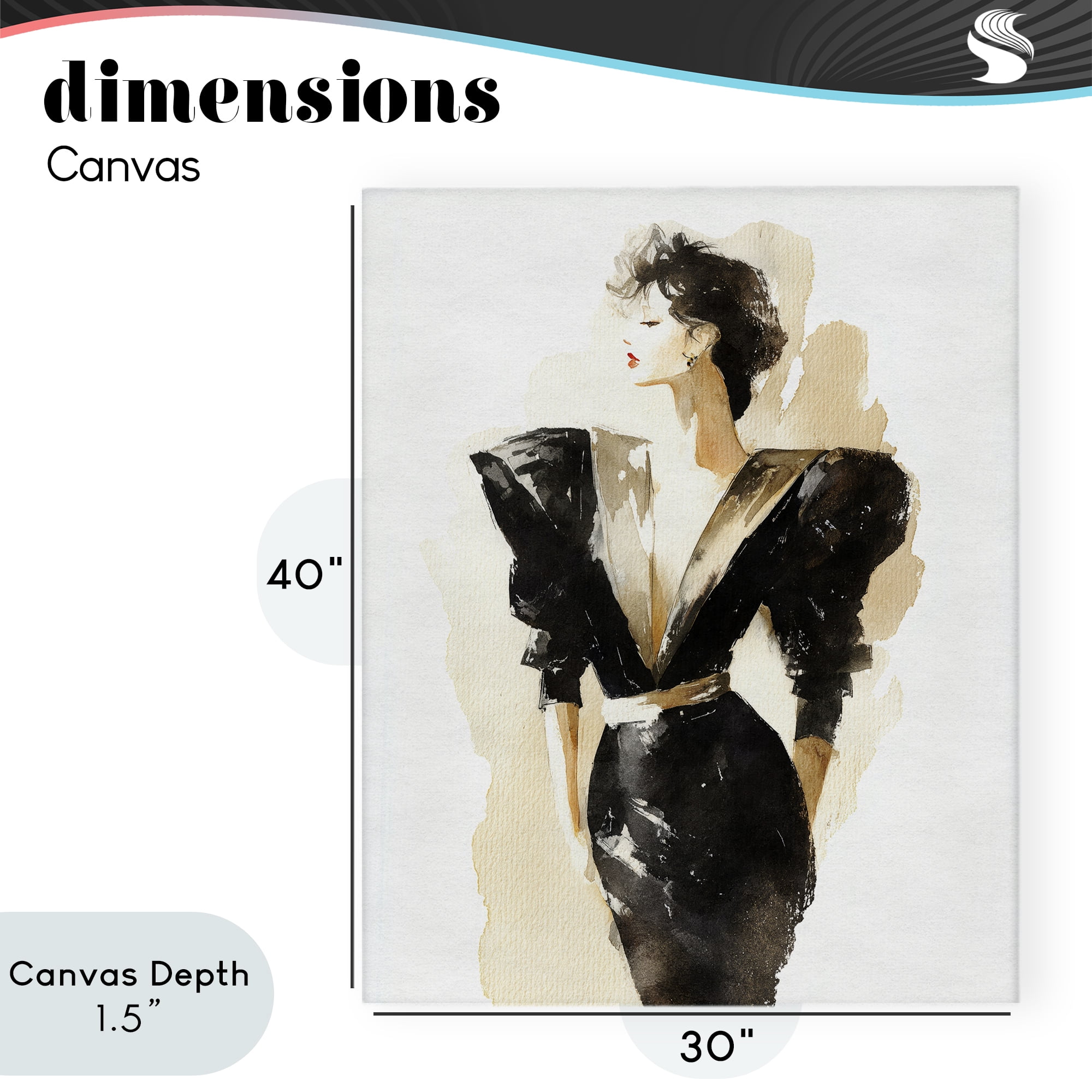 Stupell Industries Timeless Velvet Attitude Canvas Wall Art, design by Svetlana Aleynikova