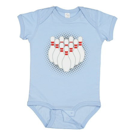 

Inktastic Bowling Gift for Bowler Gift Baby Boy or Baby Girl Bodysuit