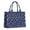 Dark Blue Christmas-2, variant on Large Capacity Tote Bag,Dark Blue Christmas Nutcracker Pattern Handbag Fashion Luxury Tote Bag,15.7"x13"x 5.1" Inches,Laptop Compatible